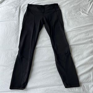 Lululemon black leggings - size 4